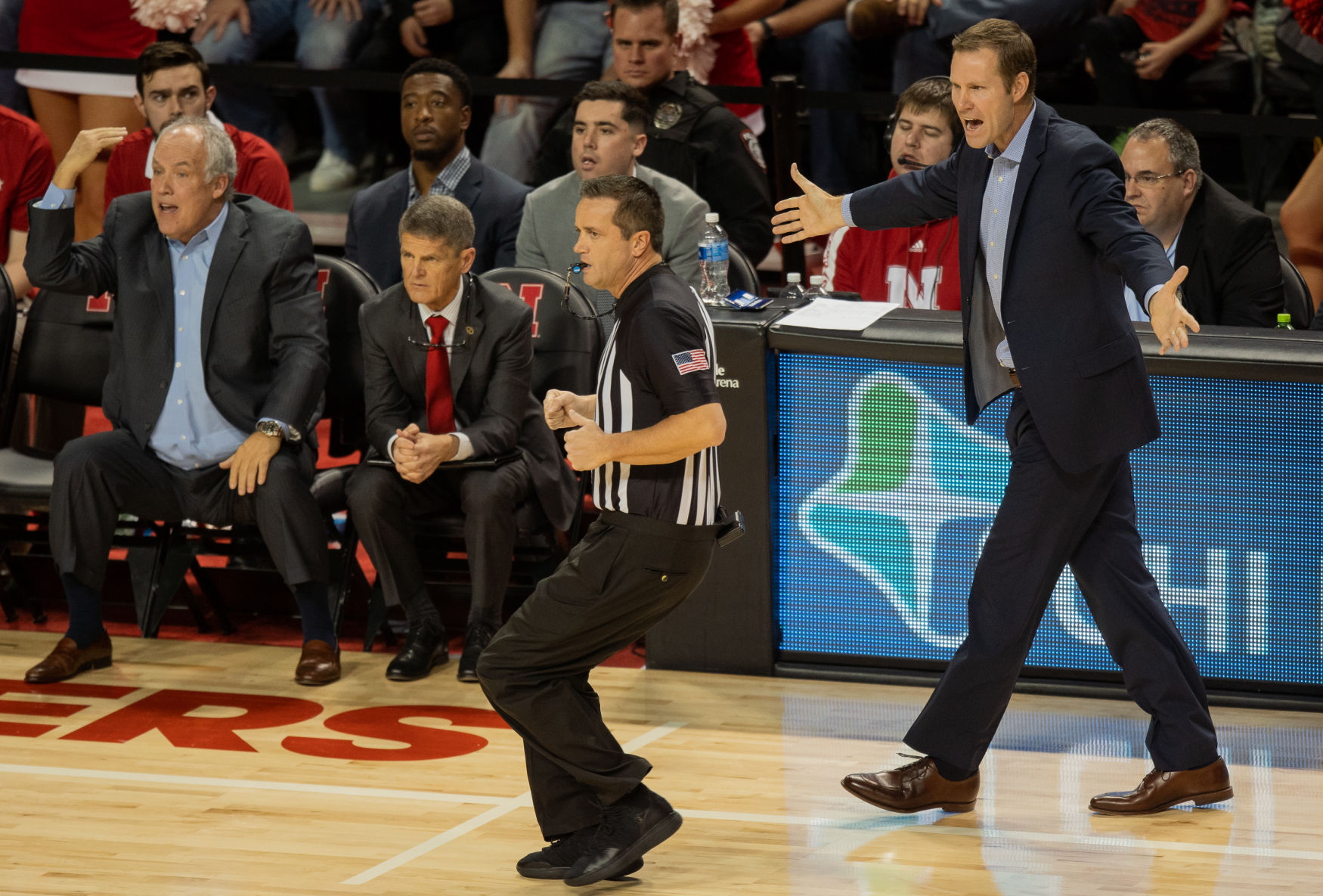Nebraska Basketball vs. Iowa Photo No. 10
